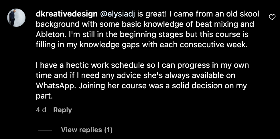 Student review