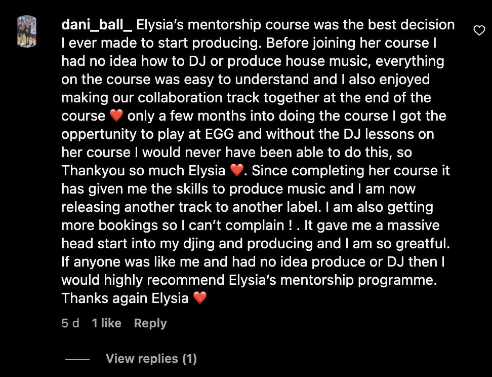 Student review
