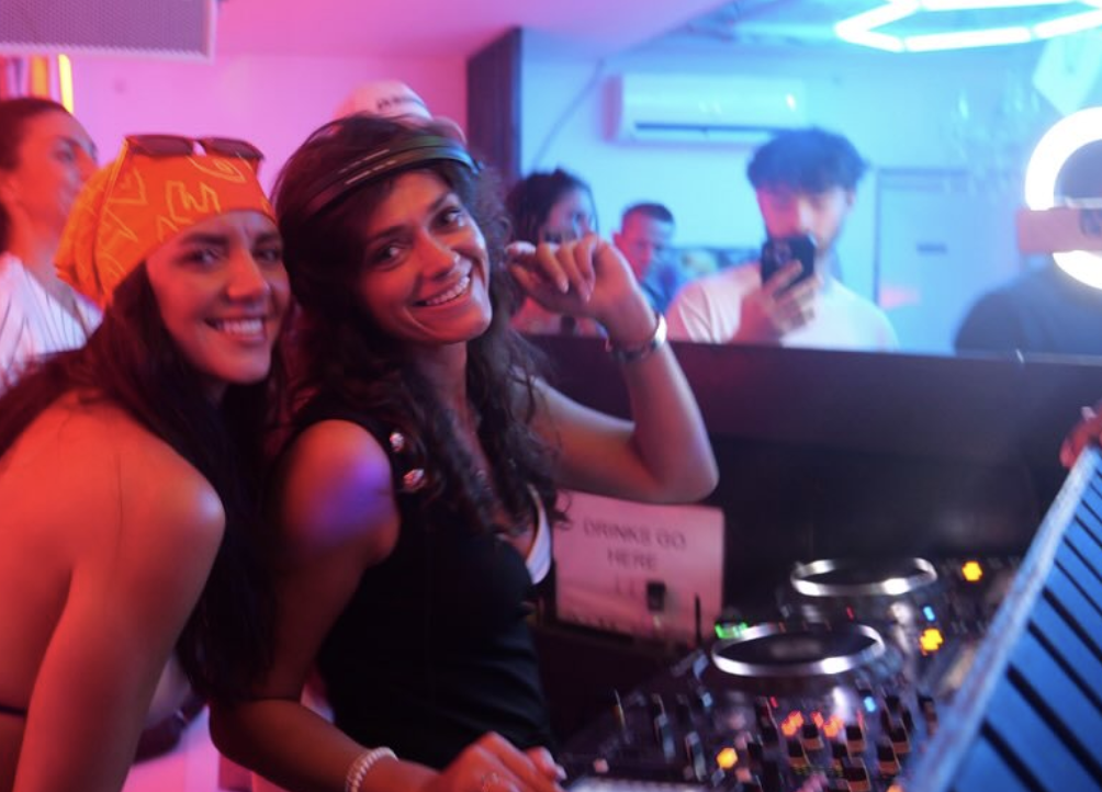 Elysia and Hayley Carr hosting the Ibiza Retreat