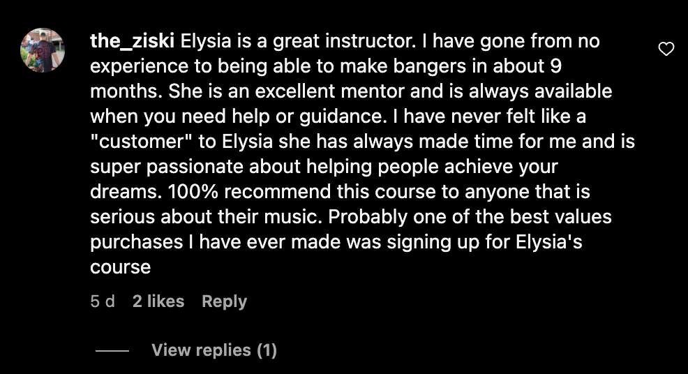 Student review