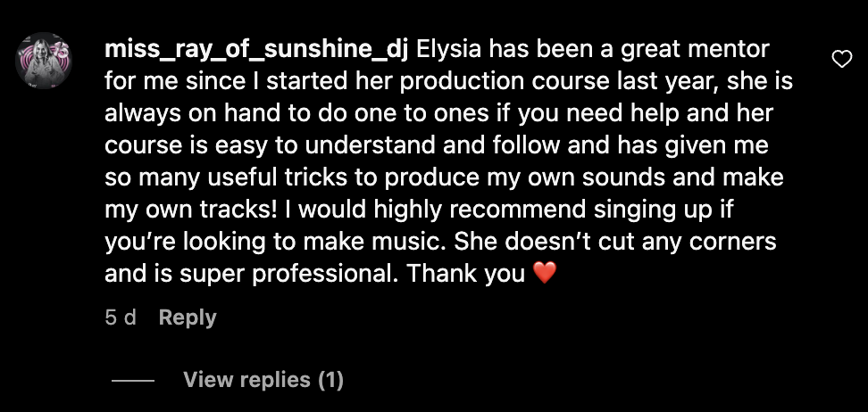 Student review